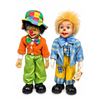 Image 1 : Clown Dolls with Colourful Outfits and Ceramic Faces