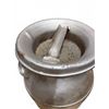 Image 3 : Metal Milk Can With Handles and Lid