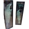 Image 7 : Framed Chinese Style Decorative Jade Dragon Swords