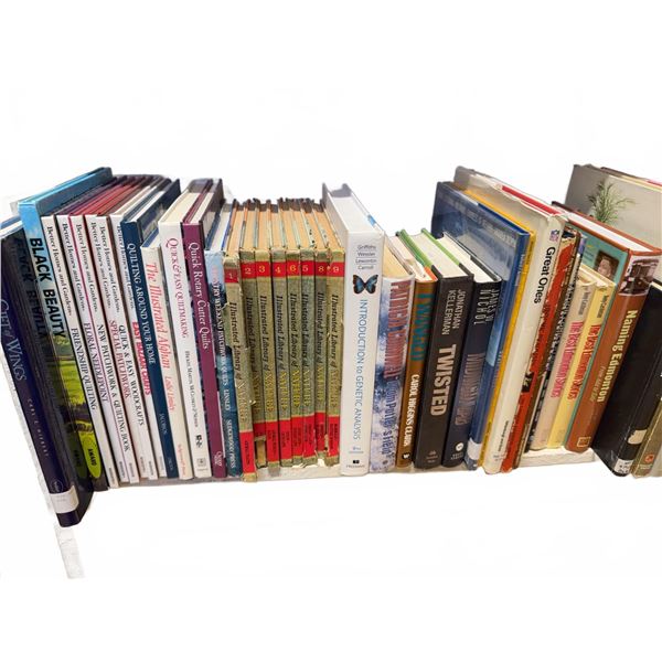 Hardcover and Softcover Books, Mixed Subjects and Publishers