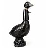 Image 3 : Lot: Metal Duck and Geese Figurines, NBA Trophy, Bottle, Duck Decor