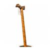 Image 5 : Pair Ceramic Poster-Style Umbrella Stands With Glass Bottle and Wooden Mallet