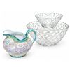Image 3 : Kitchenware Lot with Glass Dishes, Ceramic Creamer, and Serving Utensil