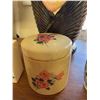 Image 3 : Decorative Ceramic Items Including Lamp, Planter, Vases, and Spice Shakers