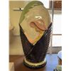 Image 4 : Decorative Ceramic Items Including Lamp, Planter, Vases, and Spice Shakers