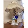 Image 6 : Decorative Ceramic Items Including Lamp, Planter, Vases, and Spice Shakers