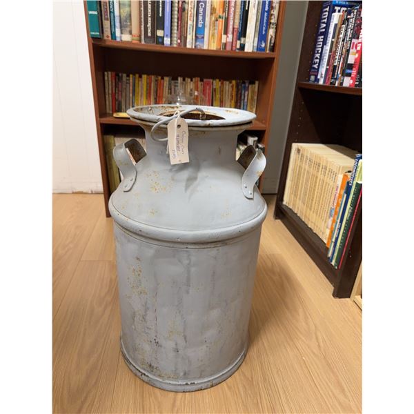 Steel Milk Can with Double Handles and Lid