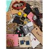 Image 2 : Costume Jewellery Lot Including Earrings, Bracelet, Pins, and Necklace
