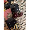 Image 4 : Costume Jewellery Lot Including Earrings, Bracelet, Pins, and Necklace