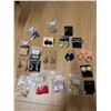 Image 1 : Costume Earrings Mixed Styles Including Studs, Dangles, and Clip-Ons