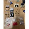Image 2 : Costume Earrings Mixed Styles Including Studs, Dangles, and Clip-Ons