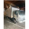 Image 1 : 2021 Isuzu V-8 Gas Box Truck with Maxon Lift Gate - VIN# 54DC4W1D9MS203495 - ODO: 18,974 Miles