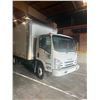 Image 2 : 2021 Isuzu V-8 Gas Box Truck with Maxon Lift Gate - VIN# 54DC4W1D9MS203495 - ODO: 18,974 Miles