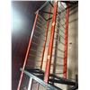 Image 16 : (1) Row of Industrial Pallet Racking 36FTx44"x16FT (4-Uprights, 12-12FT Beams, and 15 Grid Decking)