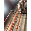 Image 17 : (1) Row of Industrial Pallet Racking 36FTx44"x16FT (4-Uprights, 12-12FT Beams, and 15 Grid Decking)