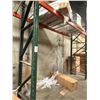 Image 20 : (1) Row of Industrial Pallet Racking 36FTx44"x16FT (4-Uprights, 12-12FT Beams, and 15 Grid Decking)