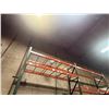 Image 4 : (1) Row of Industrial Pallet Racking 36FTx44"x16FT (4-Uprights, 12-12FT Beams, and 15 Grid Decking)