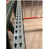 Image 11 : (1) Row of UFI Industrial Pallet Racking 12FTx44"x20FT (2-Uprights,2-12FT Beams, and 3 Grid Decking)