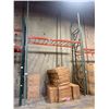 Image 1 : (1) Row of UFI Industrial Pallet Racking 12FTx44"x20FT (2-Uprights,2-12FT Beams, and 3 Grid Decking)