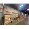 Image 1 : (1) Row of UFI Industrial Pallet Racking 32FTx44"x16FT (4-Uprights, 2-8FT Beams, 4-12FT Beams, and 9