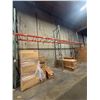 Image 3 : (1) Row of UFI Industrial Pallet Racking 32FTx44"x16FT (4-Uprights, 2-8FT Beams, 4-12FT Beams, and 9