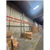 Image 5 : (1) Row of UFI Industrial Pallet Racking 32FTx44"x16FT (4-Uprights, 2-8FT Beams, 4-12FT Beams, and 9