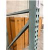 Image 10 : (1) Row of UFI Industrial Pallet Racking 60FTx44"x16FT (6-Uprights, 20-12FT Beams, and 30 Grid Decki