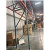 Image 11 : (1) Row of UFI Industrial Pallet Racking 60FTx44"x16FT (6-Uprights, 20-12FT Beams, and 30 Grid Decki