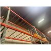 Image 14 : (1) Row of UFI Industrial Pallet Racking 60FTx44"x16FT (6-Uprights, 20-12FT Beams, and 30 Grid Decki