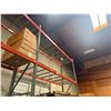 Image 17 : (1) Rowof UFI Industrial Pallet Racking 36FTx44"x16FT (4 Uprights, 12-12FT Beams, and 18 Grid Deckin