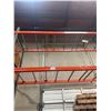 Image 22 : (1) Rowof UFI Industrial Pallet Racking 36FTx44"x16FT (4 Uprights, 12-12FT Beams, and 18 Grid Deckin