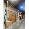 Image 2 : (1) Rowof UFI Industrial Pallet Racking 36FTx44"x16FT (4 Uprights, 12-12FT Beams, and 18 Grid Deckin
