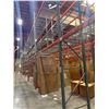Image 23 : (2) Rows of UFI Industrial Pallet Racking 132FTx44"x20FT (23 Uprights, 84-12FT Beams, and 126 Grid D