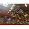 Image 10 : (2) Rows of UFI Industrial Pallet Racking 132FTx44"x20FT (24Uprights, 88-12FT Beams, and 132 Grid De