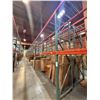 Image 17 : (2) Rows of UFI Industrial Pallet Racking 132FTx42"x12FT  (24Uprights, 88-12FT Beams, and 132 Grid D