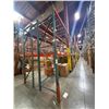 Image 1 : (2) Rows of UFI Industrial Pallet Racking 132FTx42"x12FT  (24Uprights, 88-12FT Beams, and 132 Grid D