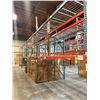 Image 38 : (2) Rows of UFI Industrial Pallet Racking 132FTx42"x12FT  (24Uprights, 88-12FT Beams, and 132 Grid D
