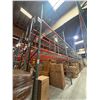 Image 2 : (2) Rows of UFI Industrial Pallet Racking 132FTx44"x20FT  (24Uprights, 88-12FT Beams, and 132 Grid D