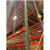 Image 38 : (2) Rows of UFI Industrial Pallet Racking 132FTx44"x20FT  (24Uprights, 88-12FT Beams, and 132 Grid D