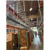 Image 51 : (2) Rows of UFI Industrial Pallet Racking 132FTx44"x20FT  (24Uprights, 88-12FT Beams, and 132 Grid D