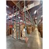 Image 1 : (2) Rows of UFI Industrial Pallet Racking 132FTx44"x20FT  (24Uprights, 88-12FT Beams, and 132 Grid D