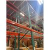 Image 22 : (2) Rows of UFI Industrial Pallet Racking 132FTx44"x16-20FT  (24Uprights, 88-12FT Beams, and 132 Gri