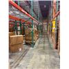 Image 23 : (2) Rows of UFI Industrial Pallet Racking 132FTx44"x16-20FT  (24Uprights, 88-12FT Beams, and 132 Gri