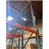 Image 42 : (2) Rows of UFI Industrial Pallet Racking 132FTx44"x16-20FT  (24Uprights, 88-12FT Beams, and 132 Gri