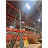 Image 52 : (2) Rows of UFI Industrial Pallet Racking 132FTx44"x16-20FT  (24Uprights, 88-12FT Beams, and 132 Gri