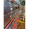 Image 65 : (2) Rows of UFI Industrial Pallet Racking 132FTx44"x16-20FT  (24Uprights, 88-12FT Beams, and 132 Gri