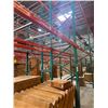 Image 15 : (2) Rows of UFI Industrial Pallet Racking 132FTx44"x16-20FT  (24Uprights, 88-12FT Beams, and 132 Gri
