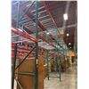 Image 26 : (2) Rows of UFI Industrial Pallet Racking 132FTx44"x16-20FT  (24Uprights, 88-12FT Beams, and 132 Gri
