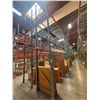 Image 2 : (2) Rows of UFI Industrial Pallet Racking 132FTx44"x16-20FT  (24Uprights, 88-12FT Beams, and 132 Gri
