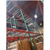 Image 43 : (2) Rows of UFI Industrial Pallet Racking 132FTx44"x16-20FT  (24Uprights, 88-12FT Beams, and 132 Gri